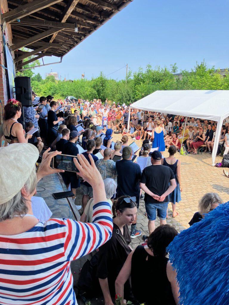Konzert am Bürgerbahnhof Plagwitz