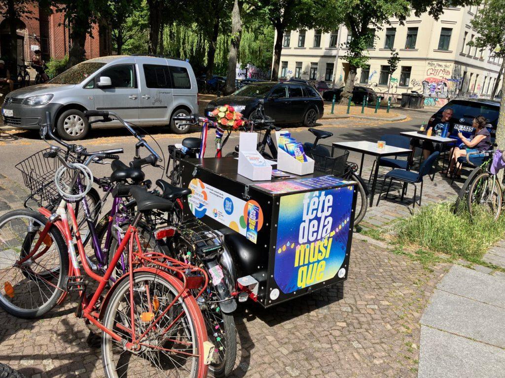 Lastenrad der Fête de la Musique