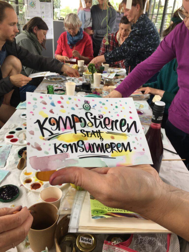 Workshop-Karte Kompostieren statt Konsumieren
